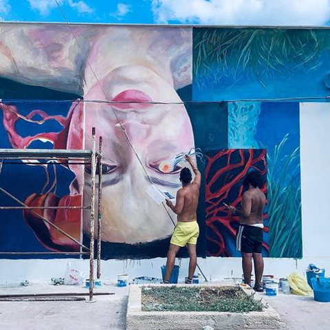 SUA Urban Art 2021 - Ale Senso e la "Porta del Mare"
