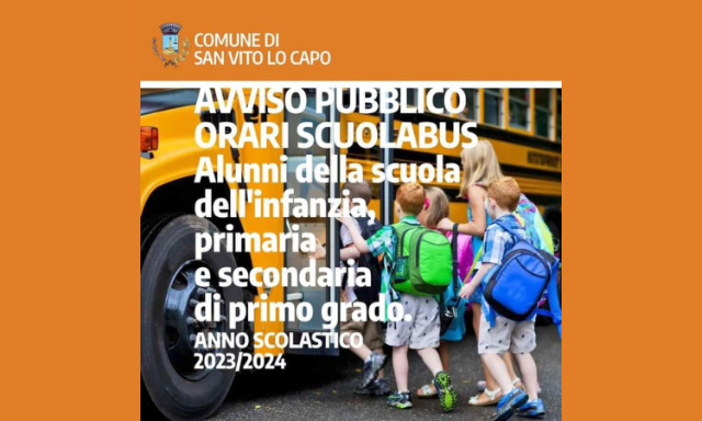 Orari Scuolabus A.S. 2023/2024 